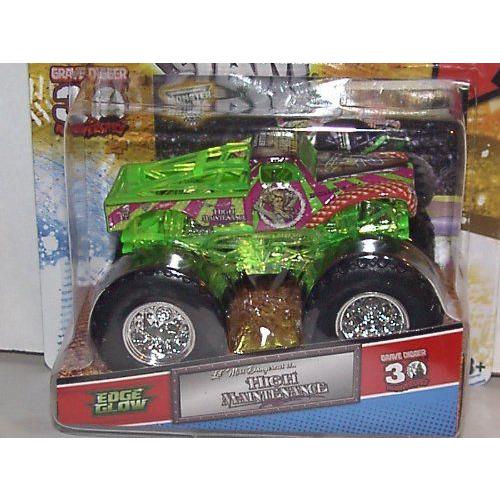 2012 MONSTER JAM TRUCK 1:64 SCALE EDGE GLOW SERIES...