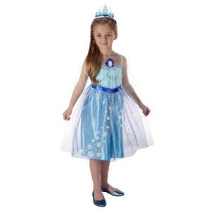 アナと雪の女王　エルサのドレスとティアラセット 　USサイズ4-6(99-120cm)｜value-select