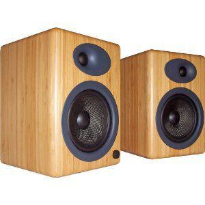 Audioengine A5N Bamboo (Pr) 2-way Powered Speaker スピーカー System｜value-select