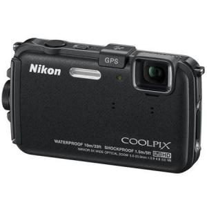 Nikon  ニコン Coolpix AW100 Waterproof Digital Camera (Black) デジカメ｜value-select