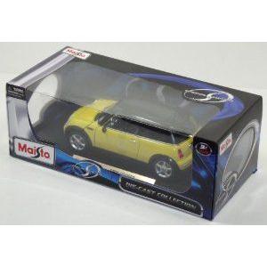 1-18スケール ミニクーパー Mini Cooper イエロー