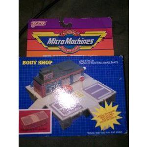 1986 Galoob Micro Machines Travel city Body Shop ミ...