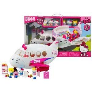 Hello Kitty Airlines Jet Plane プレイセット ミニカー ミニチュア 模...