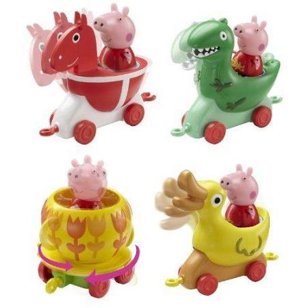 Peppa Pig Theme Park Ride BUNDLE - HORSE - DUCK - ...