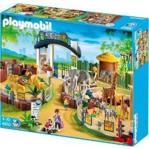 プレイモービル　playmobil　3132 動物園 PLAYMOBIL プレイモービル］1.2.3 動物園 大 - 木のおもちゃ