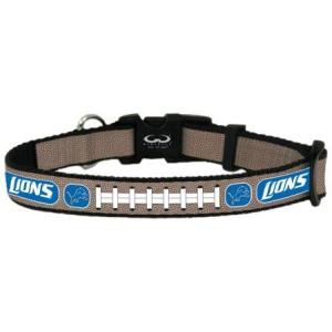 NFL Detroit Lions Reflective Football Collar Small｜value-select