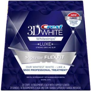 Crest 3D White Luxe クレスト 3D ホワイトストリップ Supreme FlexFit 歯を白く 14回分｜value-select