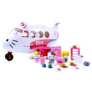 Jada Toys Hello Kitty Jet Plane Play Set ミニカー ミニチュ...