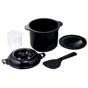 電子レンジ専用炊飯器 ちびくろちゃん 2合炊き(554370...
