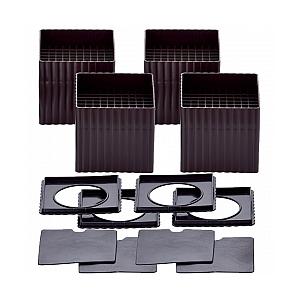 ハイヒールプラス S(スクエア) チョコレートブラウン