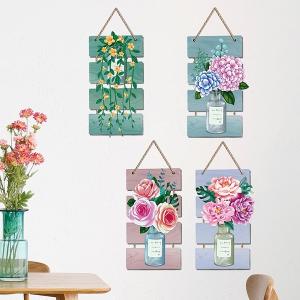 ウォールステッカー 花 植物 おしゃれ 北欧 カフェ フレーム モダン 窓 ピンク キッチン 薔薇 アジサイ 蓮 diy インテリア トイレ 花束 ペイント 看板 vr02616