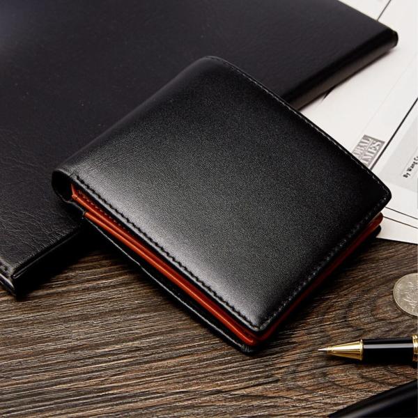 財布 本革 カード18枚 ボックス型小銭入れ 大容量 二つ折り メンズ レディース ビジネス カジュ...