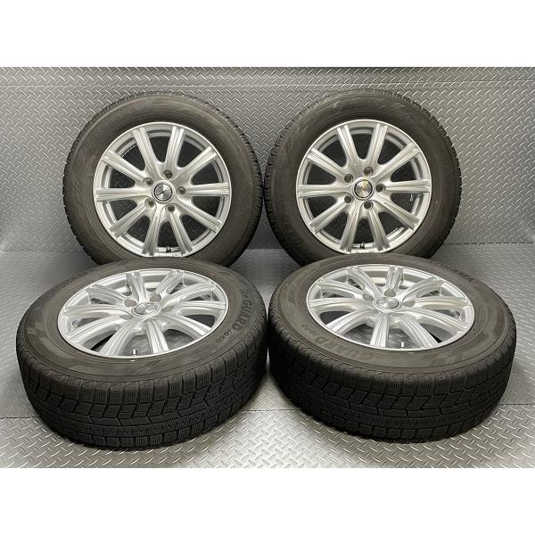 【中古】Weds ジョーカー 16×6.5J+53 5穴114.3 ヨコハマ アイスガード IG60...