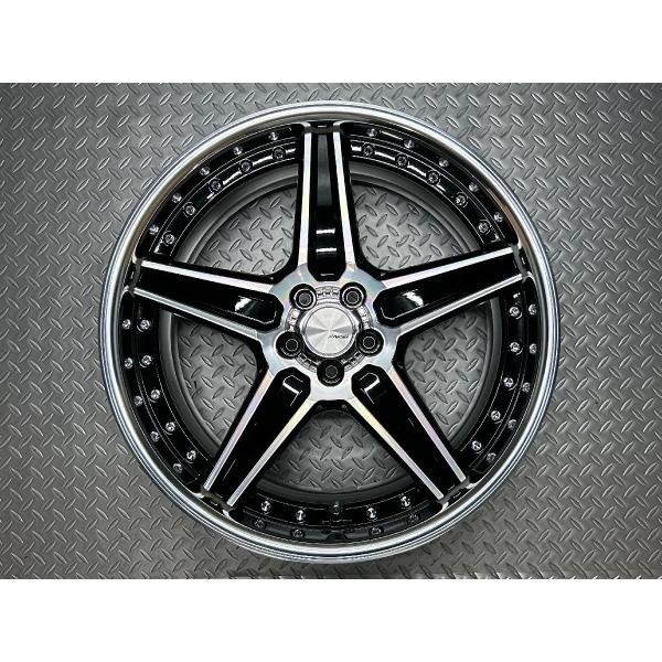 【新品1本】ワーク LS-1 WORK 19×9J+52 5穴100 ハブ径60 テーパー 19x9...