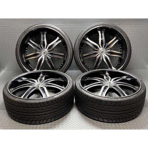 【中古】 CLUB LINEA LEXANI 22x8.5J+28.5 22×10J+20.5 5穴...
