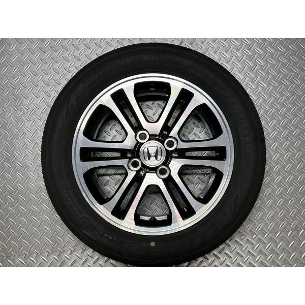 【中古1本】JF1/JF2 N-BOX 純正 14x4.5J+40 4穴100 ブリヂストン エコピ...