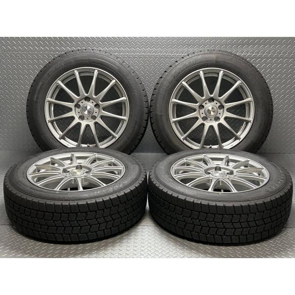 【中古】グッドイヤー アイスナビ7 215/60R17 weds ravrion 17x7J+48 ...