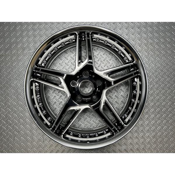 【中古1本】WORK DURANDAL DD5.2 18x8JJ+40 5穴114.3 ワーク デュ...