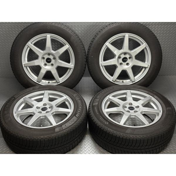 【ボルボXC60等】TECMAG Type207R 18インチ 7.5J+55 5穴108 ミシュラ...