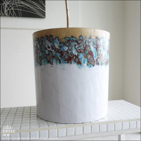 モンキーポッド総無垢材 プランツカバーL 鉢カバー プランツポット 植木鉢カバー 天然木 ナチュラル...