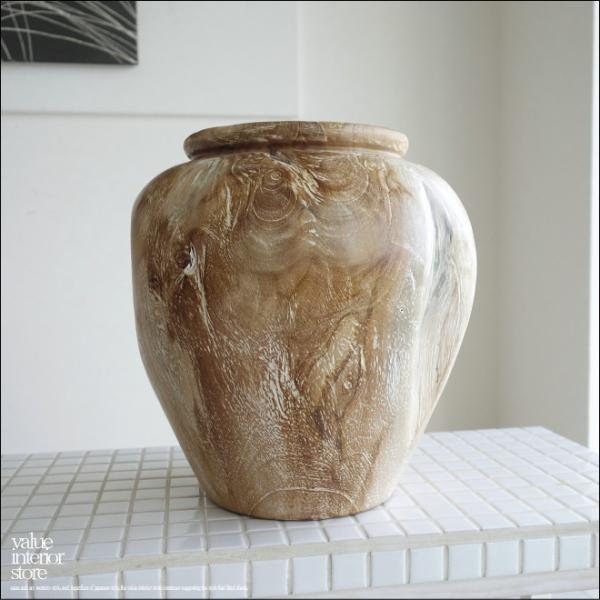 総無垢 プランツポットNW02 鉢カバー 木鉢 プランツカバー 丸鉢 小物入れ 天然木 手作り プリ...