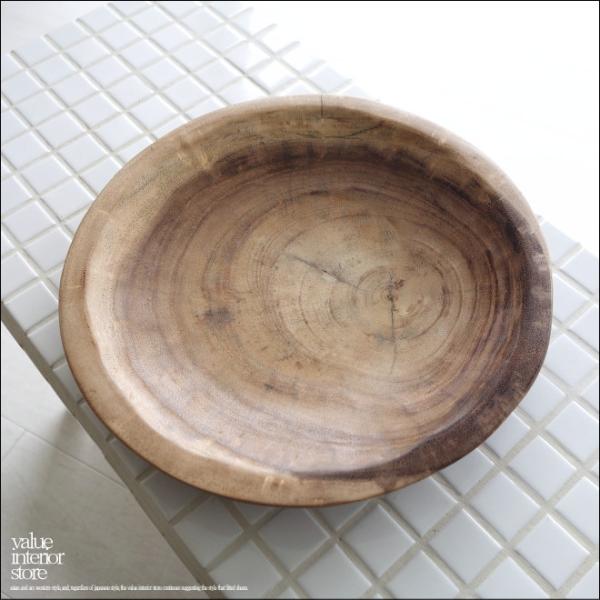 モンキーポッド総無垢材 デコレーショントレイN 小物入れ 飾り皿 木製 菓子器 手作り エスニック ...