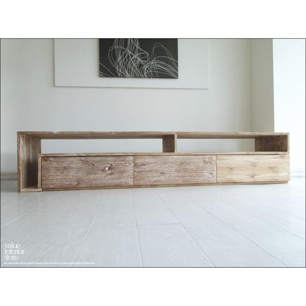 「　S様　サイズオーダーテレビ台　」チーク無垢材 伸縮式テレビ台NW ローボード テレビボード シャ...