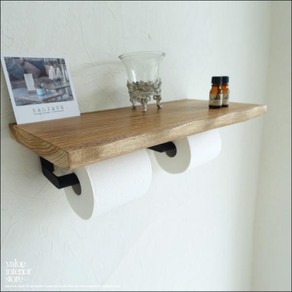 無垢材 オールドチークトイレットペーパーホルダーK トレイペーパーホルダー 古材 手作り 銘木 一点...