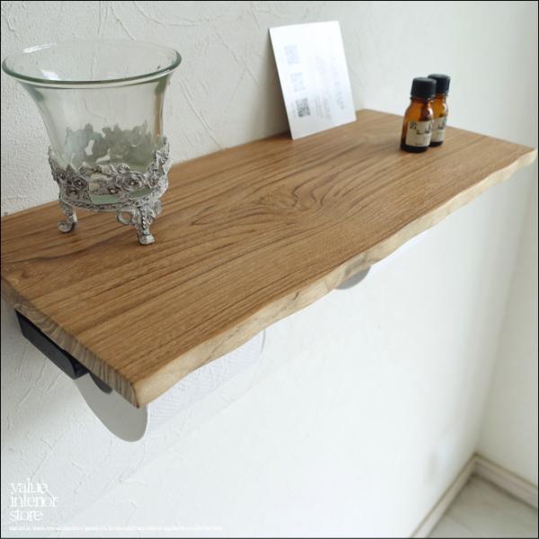 無垢材 オールドチークトイレットペーパーホルダーN/03 トレイペーパーホルダー 古材 手作り 銘木...