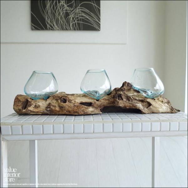 プリミティブベース/E 花瓶 ガラス鉢 プリミティブガラスベース ポプリ入れ 吹きガラス 手作り 一...