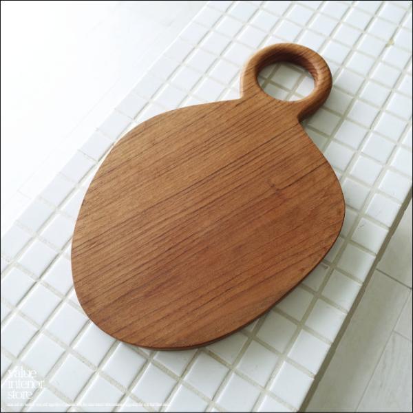 チークカッティングボードcroch まな板 キッチン用品 一枚板 調理器具 ナチュラル 無垢材 天然...