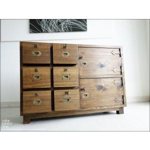 タンス大（美品）中古 公式】アンティーク家具ラフジュ工房商品詳細ページ中古 美品 大胆に施