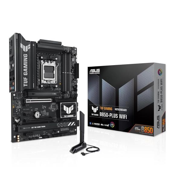 ASUS AMD AM5 AMD B850 ATX マザーボード Ryzen 9000 &amp;8000 ...