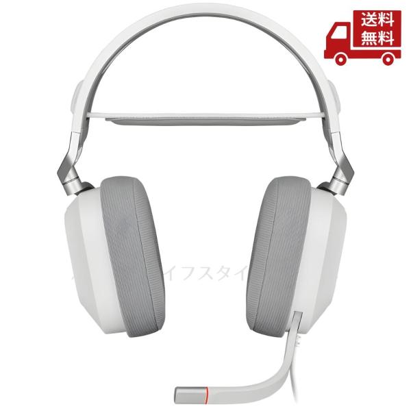 ☆ CORSAIR コルセア ゲーミングヘッドセット HS80 RGB USB WHITE ホワイト...