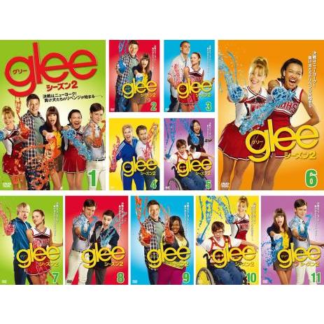 glee グリー シーズン2 全11枚 第1話〜第22話 最終 レンタル落ち 全巻セット 中古 DV...