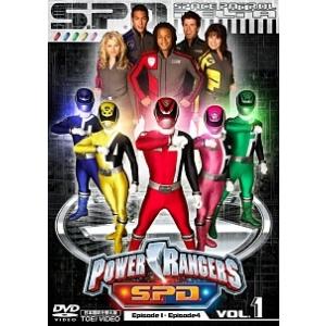 【中古】 POWER RANGERS S.P.D. (9巻セット) [レンタル落ち] [DVD]