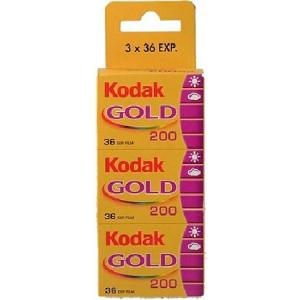 Kodak Kodacolor GOLD 200 GB 135-36 CN 3 P Film｜valueselection2