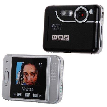 Vivitar V5018 デジタルカメラ 1.8インチ TFT LCD (ブラック)