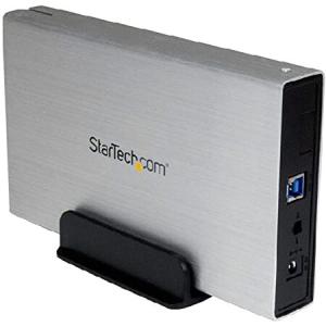 StarTech.com 外付け3.5インチHDDケース シルバー USB3.0接続SATA 3.0対応ハードディスクケース UASP対応 S3510SMU33｜valueselection2