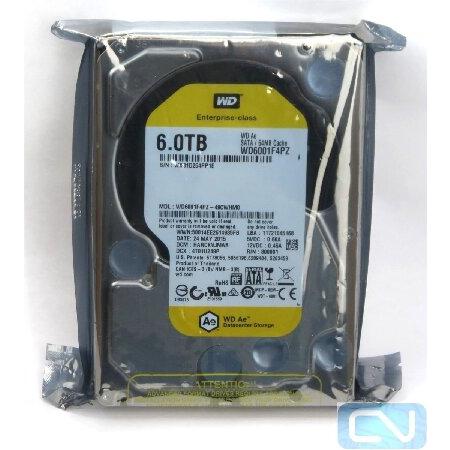 WD Ae 6TB ハードドライブ バックアップストレージ用 - 3.5インチ HD SATA 6G...