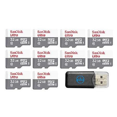 Sandisk 32GB 32G Micro SDHC Ultra (10 Pack) MicroS...