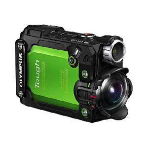 Olympus Stylus Tough TG-Tracker - Action camera - mountable - 8.0 MP - 4K / 30 fps - Wi-Fi - underwater up to 98.4 ft - green