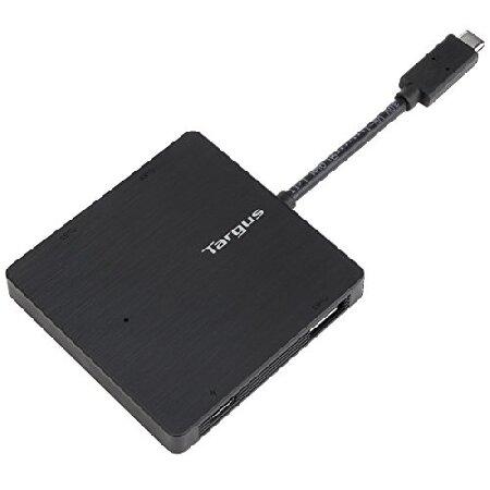 USB-C TO 3A1C HUB WPD PASS TH BLACK