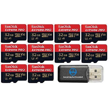 32GB Sandisk Extreme Pro (Ten Pack) 4K Micro Memor...