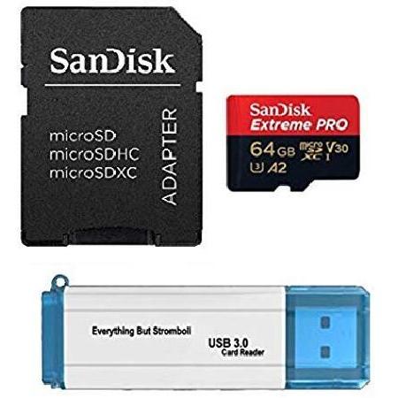 64GB Micro SDXC SanDisk Extreme Pro 4K Memory Card...