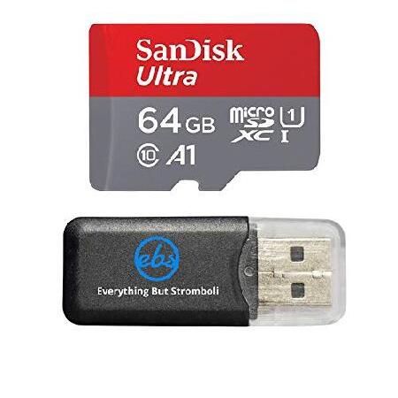 SanDisk 64GB Ultra Micro SDXC Memory Card Bundle W...