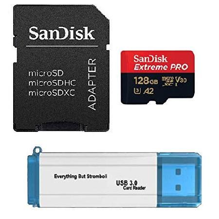 SanDIsk 128GB Micro SDXC Extreme Pro 4K V30 Memory...