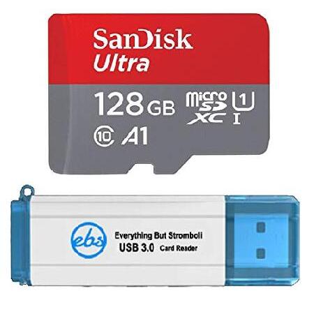 SanDisk 128GB SDXC Micro Ultra Memory Card Bundle ...