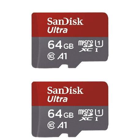 SanDisk 64GB X2 (128GB) MicroSDXC Ultra Uhs-1 Memo...