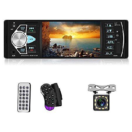 UNITOPSCI Single Din Car Stereo Bluetooth Car Radi...